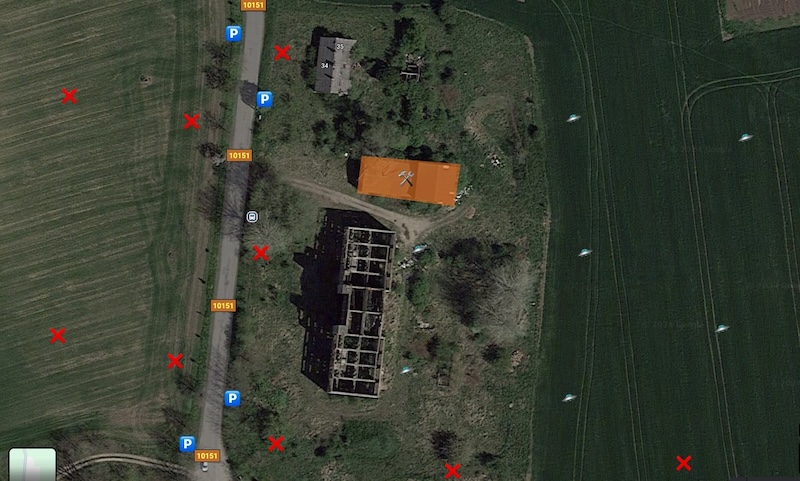 mapa eventu pitstop